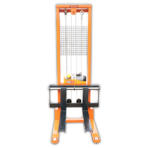 electric hoist stacker