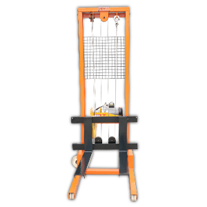 electric hoist stacker