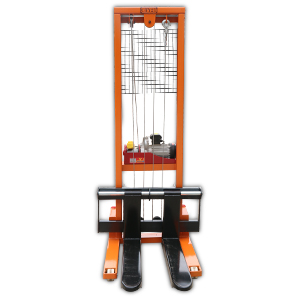 electric hoist stacker