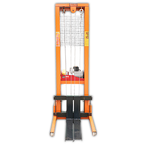 electric hoist stacker