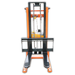 electric hoist stacker